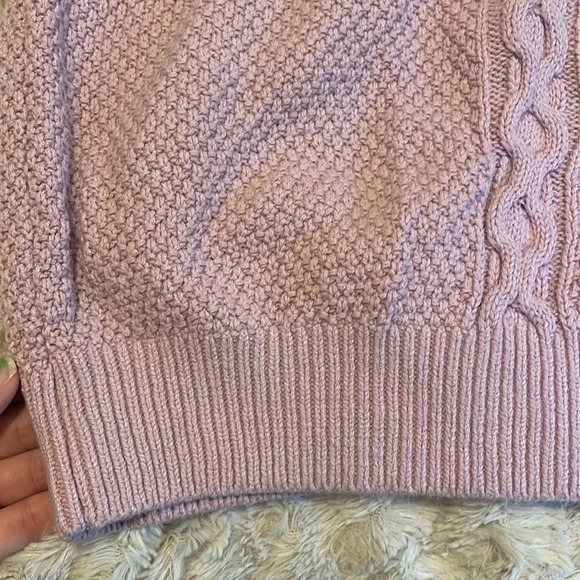 Urban Outfitters Lavender/Pink Crewneck Sweater - Picture 4 of 6